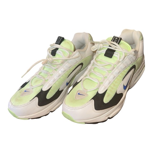 Nike Other - Nike Air Max Triax 96 Volt Size 12M 13.5W CT1104-700 Neon Green Royal Blue Suede